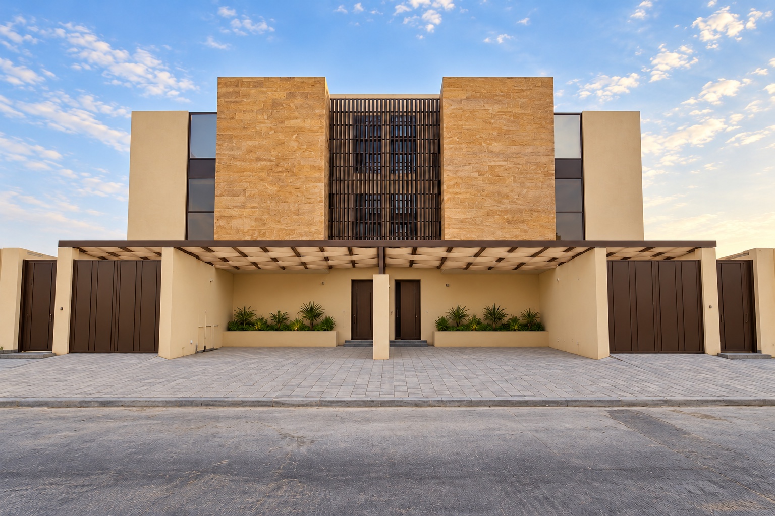 الواجهة الفعلية لمشروع أكتار R-1 في الرياض